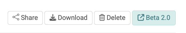 Beta 2.0 button on the Xert Activity Details page